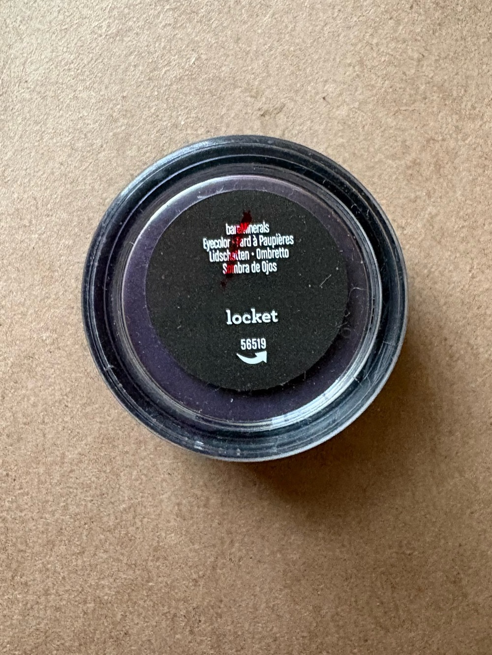bareMinerals Eyeshadow Single "Locket" - Deep Plum Purple